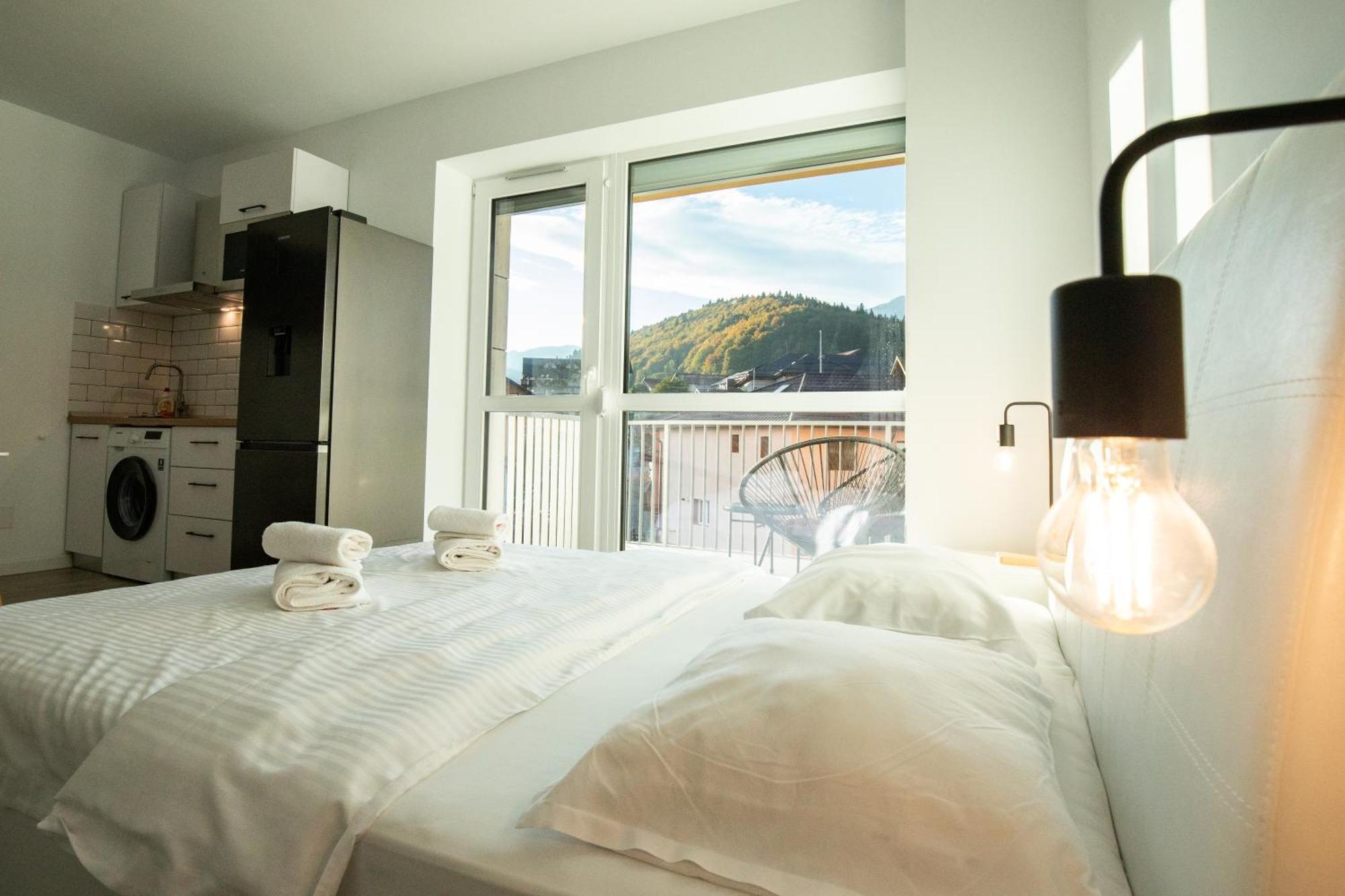 Cozy Studio 4 People With Parking Sinaia Exterior foto